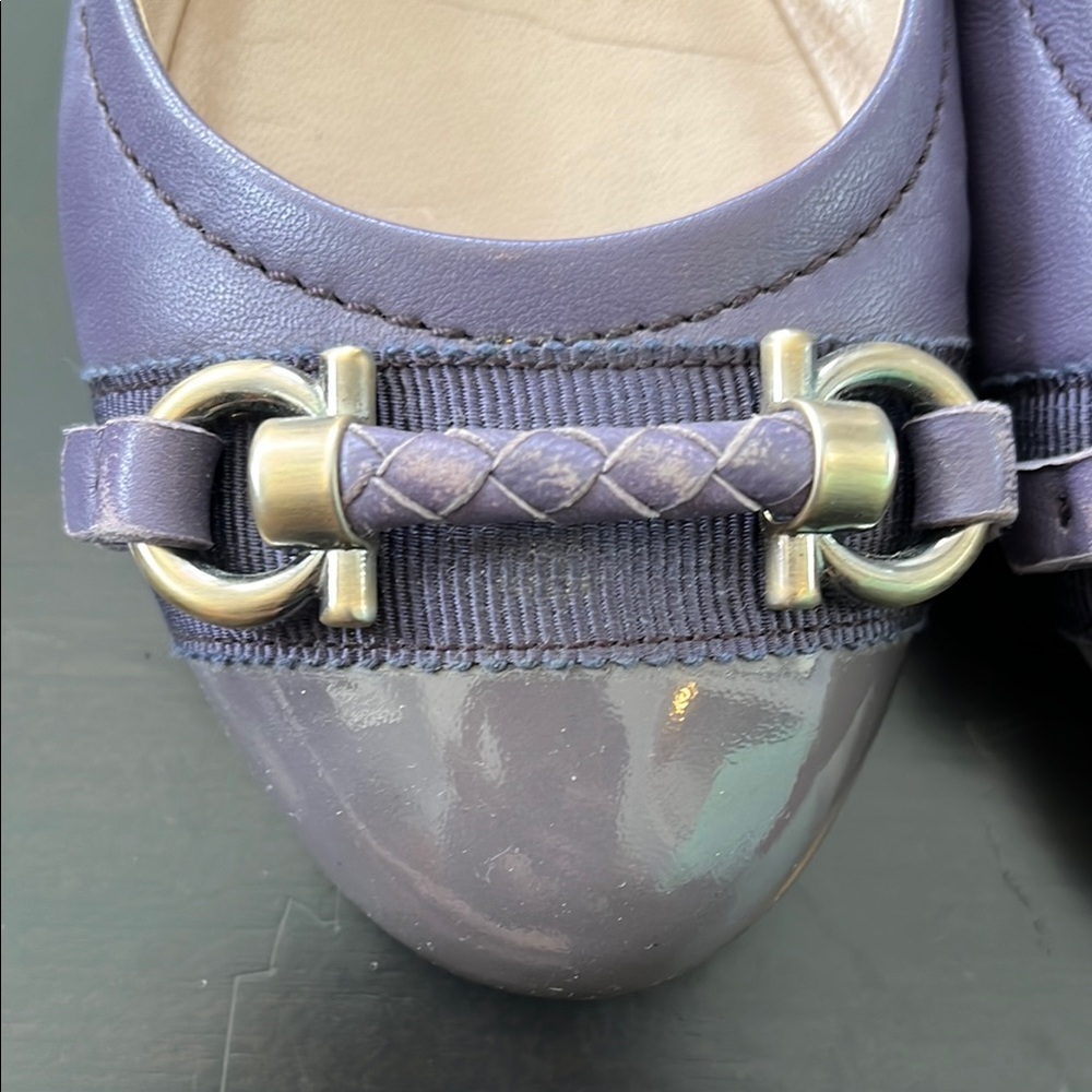 Salvatore Ferragamo Women's Lilac Limoges Flats - Picture 3 of 7